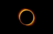 Solar eclipse corona.