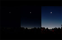 Totality over North America.